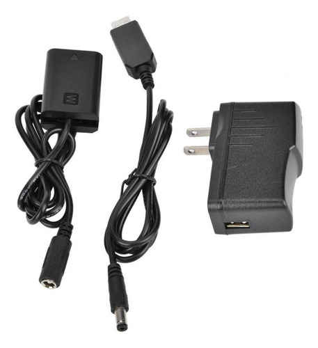 Adaptador De Alimentação De Bateria Externa Falsa Np-fw50 P