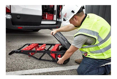Imagen 2 de 2 de Carro De 2 Ruedas Milwaukee Packout 4822-8415 180 Kg
