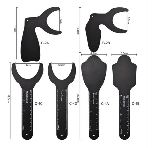Imagen 3 de 9 de Kit Contraste Fotografía Dental 6unidades Envío Gratis Stgo.