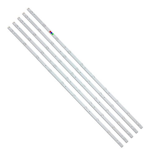 Kit Leds Sharp Lc-50p7000 (5tiras 10leds) - Aluminio, Nuevo