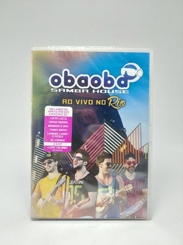 Dvd Oba Oba Ao Vivo No Rio