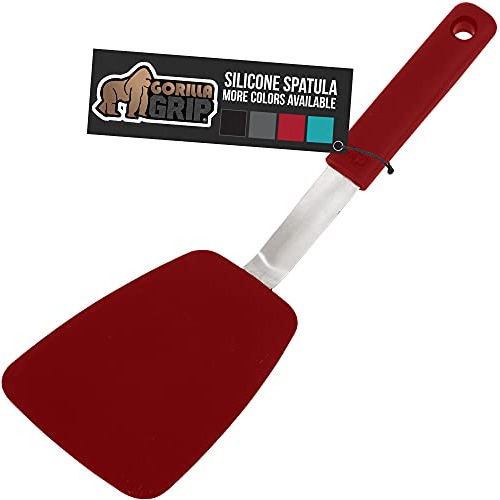 Silicone Nonstick Spatula, Heat Resistant, Soft Touch S...