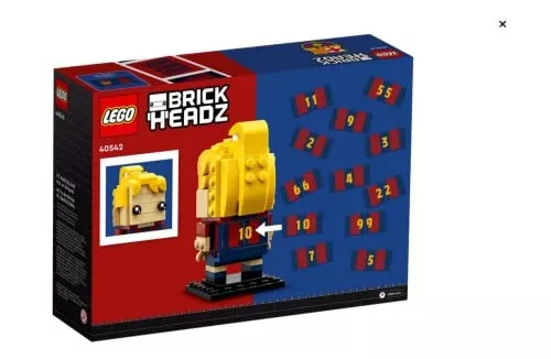 Lego Set De Construccion Brick Headz Futbol Mi Jugador Lego : Fc Barcelona  40542 530 Piezas En Caja