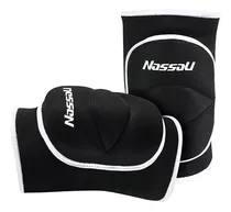Comprar Rodilleras Voley Nassau Profesionales Negro Blanco Baile Color Negro\u002Fblanco Talle Xs