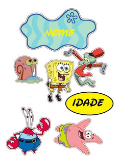 Featured image of post Topper De Bolo Para Imprimir Bob Esponja 21 septiembre 2020 a las 14 01