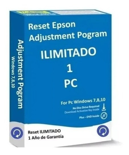 Imagen 1 de 1 de Reset Impresora Ep301 Ep302 Ep306 Ep603 Ep702 Ep703 Original
