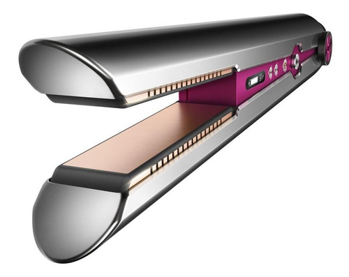 Planchita de pelo inalámbrica Dyson Corrale black nickel y fuchsia 10.8V - 16.8V