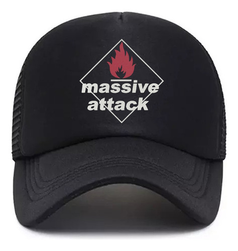 Gorra Trucker Cap Music Trip Hop Massive Attack Logo