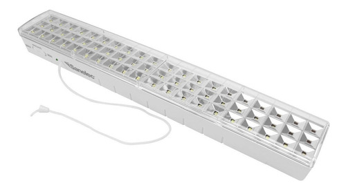 Imagen 1 de 2 de Lámpara de emergencia Sanelec 2162 LED 125V blanca