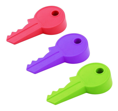 Kit Com 3 Aparador Peso Porta Silicone Divertido Decoração