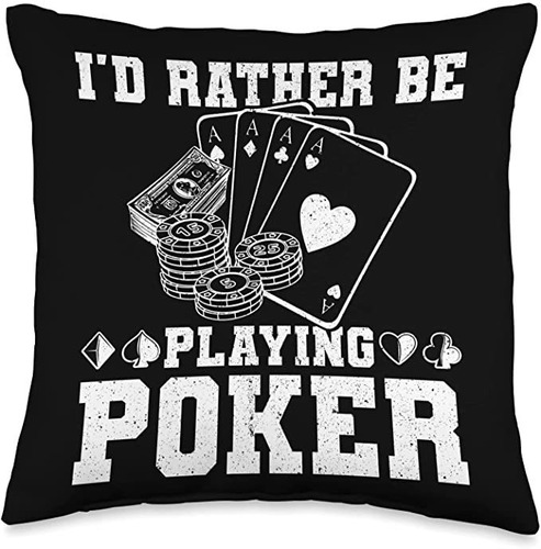 Regalos Y Accesorios De Poker Prefiero Jugar Al Poker Throw