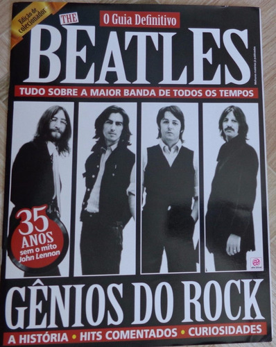 Revista The Beatles O Guia Definitivo Edição De Colecionador