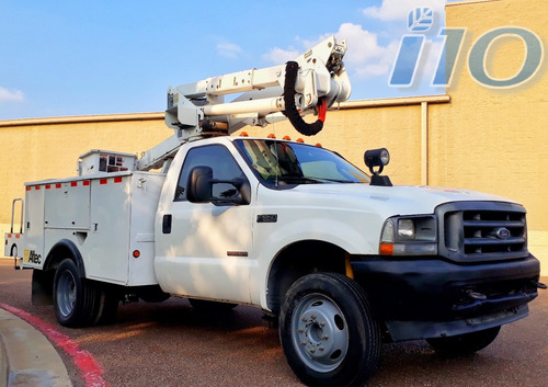 Imagen 1 de 15 de 2004 Ford F550 Diésel Grúa Hidráulica Canastilla Altec 13 Cf