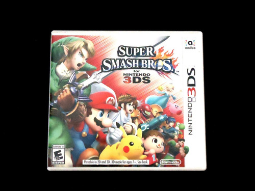 ¡¡¡ Super Smash Bros Para Nintendo 3ds !!!