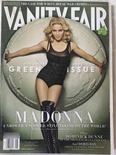 Revista Vanity Fair / Madonna Mayo2008 Usa Impecable