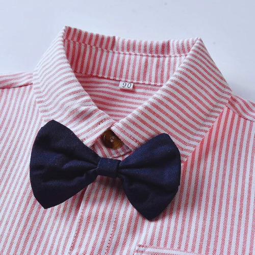 Conjunto De Vestir Body Estilo Camisa Pantalón 6 A 24 Meses