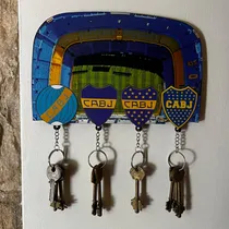 Comprar Porta Llaves Boca 4 Llaves Colores