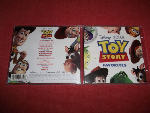 Toy Story - Favorites Soundtrack Cd Y Dvd Nac Ed 2010 Mdisk