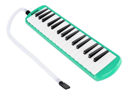 Imagen 4 de 10 de Flauta Melódica Midiplus 32 Teclas Funda Y Boquilla Verde