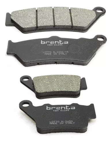 Set Pastillas Freno Royal Enfield 650 Interceptor Brenta Ryd