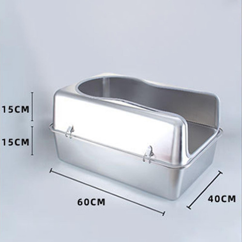 Caja De Arena De Acero Inoxidable, Bandejas De Arena