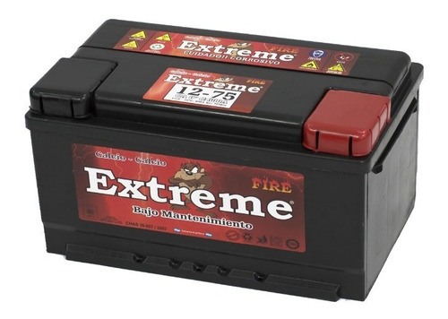 Baterias Para Autos 12x75 Extreme Super Precio B Extreme