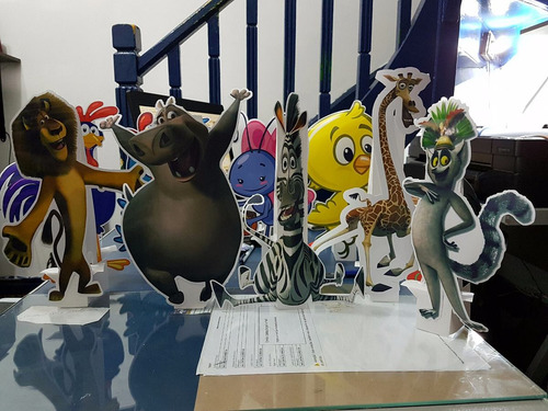 5 Display Mesa Galinha Pintadinha 30 Cm