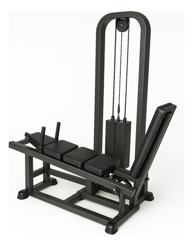 Projeto P/ Academia - Leg Press Horizontal - Produto Digital Azul-aço