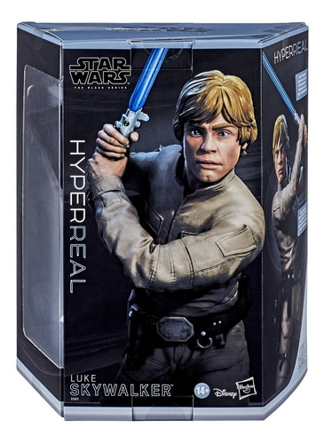 Figura Luke Skywalker Star Wars Hyperreal The Black Series