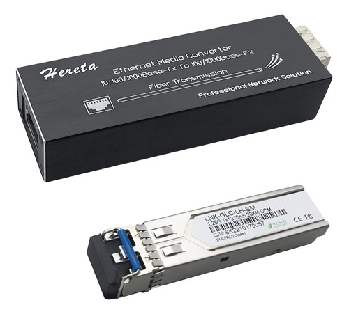 Convertidor Medio Ethernet Gigabit Endurecido Industrial Sfp