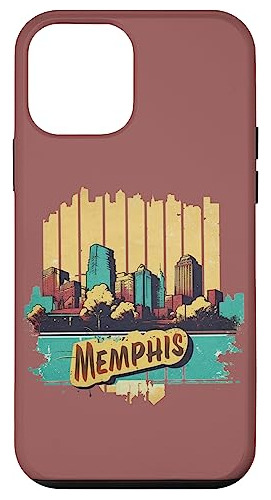 Funda Para iPhone 12 Mini Retro Style Memphis Tennessee C-02