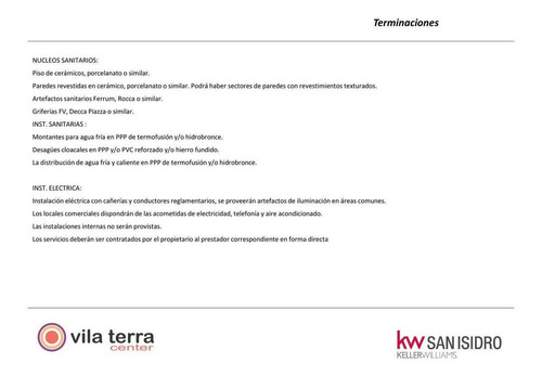 Local En Venta | Complejo Comercial | Villa Nueva | Vila Terra Ii | Tigre | Oportunidad