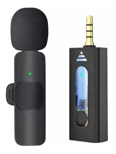 Microfono Corbatero Inalambrico 3.5m Aux Celular Pc Parlante