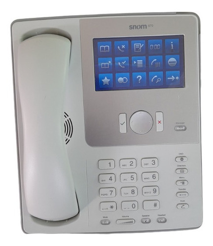 Teléfono Ip Sip Poe Snom 870 (Usado)