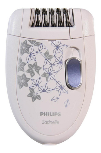 Depiladora eléctrica Philips Satinelle Essential HP6423/30 color blanco y violeta 100V/240V
