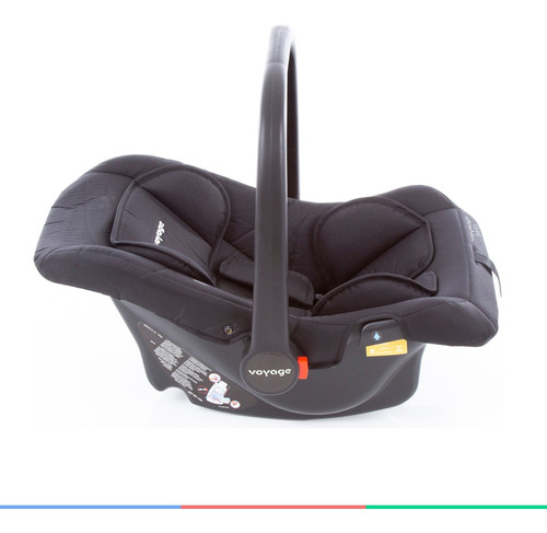 Carrinho De Bebe Travel System Vip Duo Preto Voyage