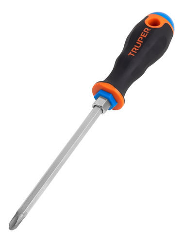 Imagen 1 de 5 de 18548 Truper Desarmador Phillips 5/16 Mango Comfort Grip 6