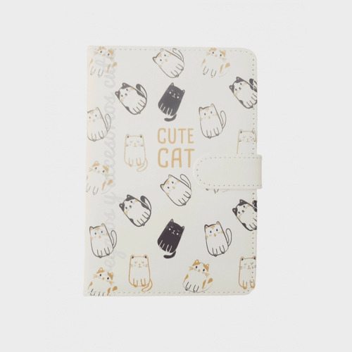 Libreta Kawaii Cat- Cuaderno Diseño Gatitos
