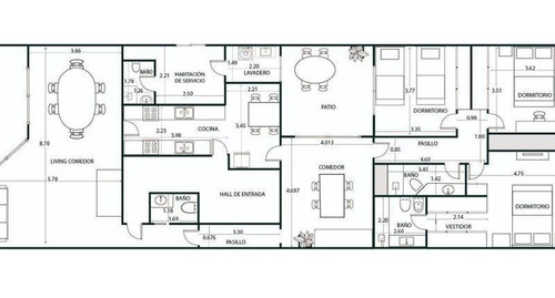 Imagen 3 de 17 de Venta Piso Exclusivo 5 Ambientes C/ Balcon - Patios - Cochera - Belgrano