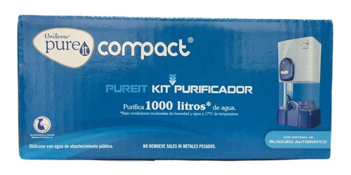 Kit De Filtros Pure It Compact + Filtro De Microfibra