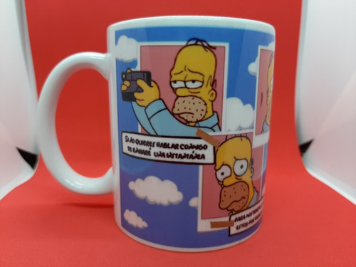 Taza Blanca Con El Diseño A Tu Gusto!!!