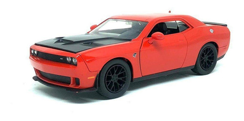 Imagem 1 de 9 de Carrinho Miniatura Dodge Challenger Hellcat Metal Die Cast