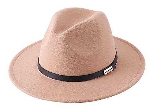 Sombrero Para Mujer Con Correa Tipo Panamá Clásico Flexible