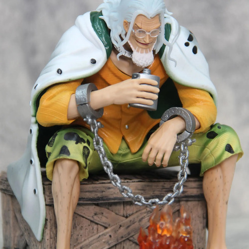 Figura Rayleigh Silvers One Piece Anime Muñeco Tronco Haki