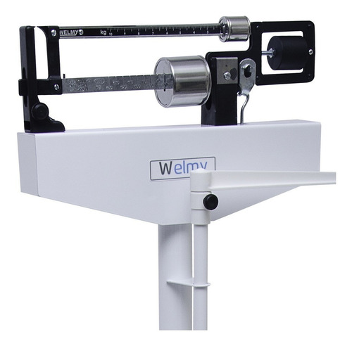 Imagem 4 de 7 de Balança Hospitalar Antropométrica 150kg 110ch Original Welmy