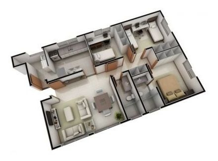 Imagem 2 de 2 de Apartamento Com 3 Quartos Para Comprar No Santa Mônica Em Belo Horizonte/mg - 6391