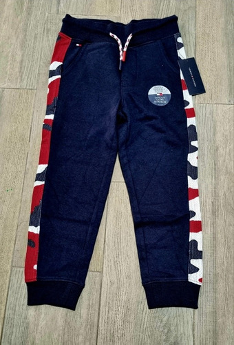 Jogger Pants Franjas Camo Camuflaje Niño Talla L