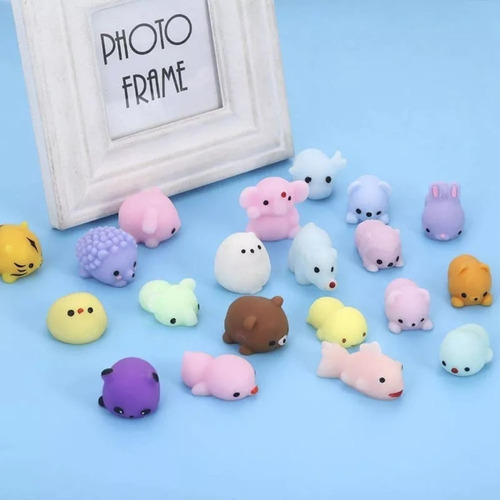 ` 36 Escuichi Squishy Barato Kawaii Antiestres Mochi Juguete