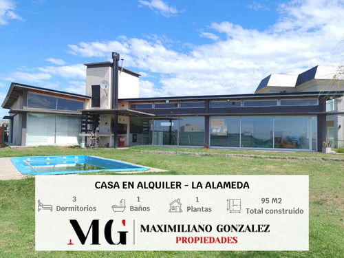 Casa En Alquiler Anual Al Lago - La Alameda, Canning Ezeiza