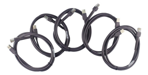 Paquete De 5 Cables Usb Para Escáner De Código De Barras